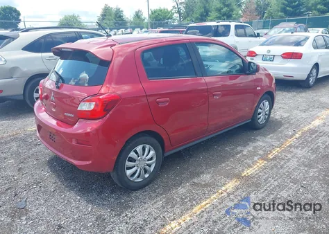 2018 Mitsubishi Mirage Es z USA, uszkodzony, nr VIN ML32A3HJ7JH009787